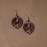 Tikuli Art Handpainted Wooden Earrings