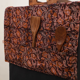 Handmade Fridge Top Cover with Multiple Pockets 01