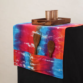 Handmade Fridge Top Cover with Multiple Pockets 02