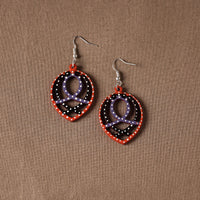 Tikuli Art Handpainted Wooden Earrings