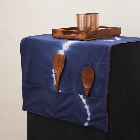 Handmade Fridge Top Cover with Multiple Pockets 04