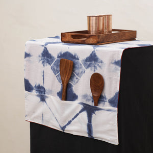 Handmade Fridge Top Cover with Multiple Pockets 05