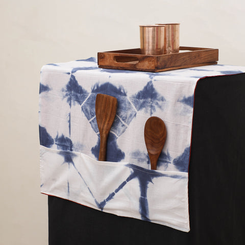 Handmade Fridge Top Cover with Multiple Pockets 05