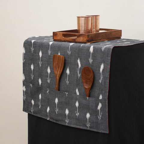 Handmade Fridge Top Cover with Multiple Pockets 07