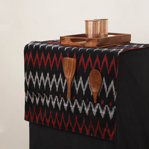Handmade Fridge Top Cover with Multiple Pockets 10
