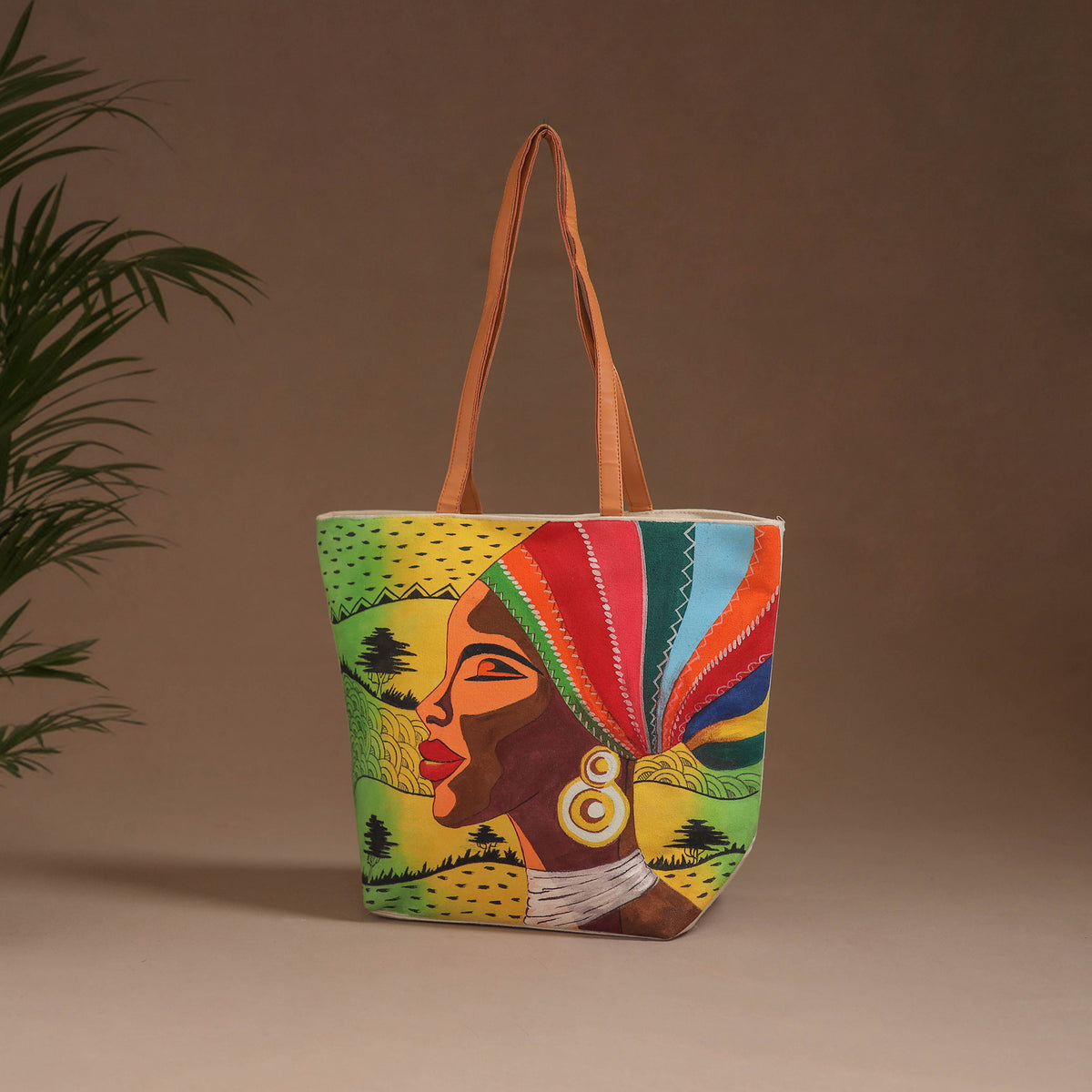 Handpainted Shoulder Bag for Women 18