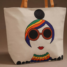 Handpainted Shoulder Bag for Women 17