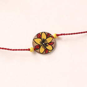 Pattachitra Handpainted Wooden Rakhi  52