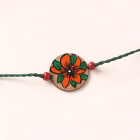 Pattachitra Handpainted Wooden Rakhi  54
