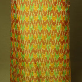 Yellow - 2pc unstitched handloom sico pochampally ikat
