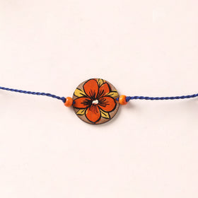 Pattachitra Handpainted Wooden Rakhi  55