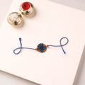 Pattachitra Handpainted Wooden Rakhi  56