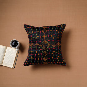 Kutch Hand Embroidery Cushion Cover (16 x 16 in) 07