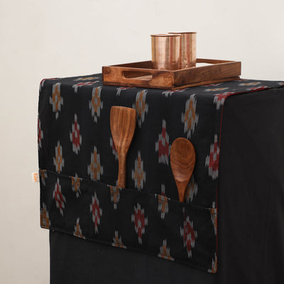 Handmade Fridge Top Cover with Multiple Pockets 19