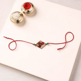 Pattachitra Handpainted Wooden Rakhi  60