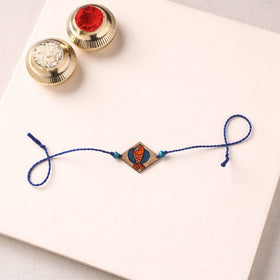Pattachitra Handpainted Wooden Rakhi  61