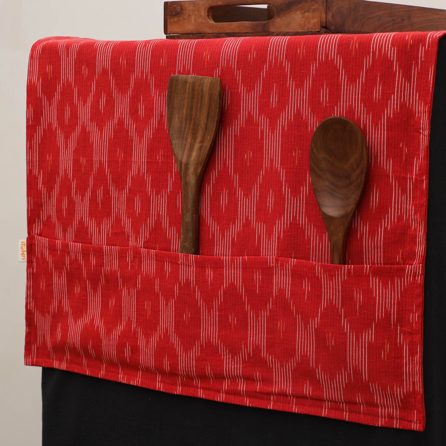Handmade Fridge Top Cover with Multiple Pockets 20