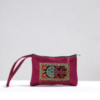 embroidery mobile pouch