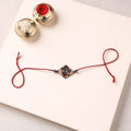 Pattachitra Handpainted Wooden Rakhi  62