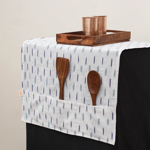 Handmade Fridge Top Cover with Multiple Pockets 22