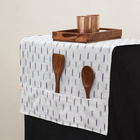 Handmade Fridge Top Cover with Multiple Pockets 22