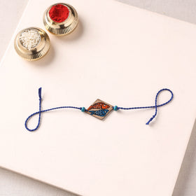 Pattachitra Handpainted Wooden Rakhi  63