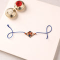 Pattachitra Handpainted Wooden Rakhi  64
