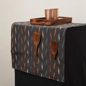 Handmade Fridge Top Cover with Multiple Pockets 27