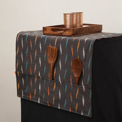 Handmade Fridge Top Cover with Multiple Pockets 27
