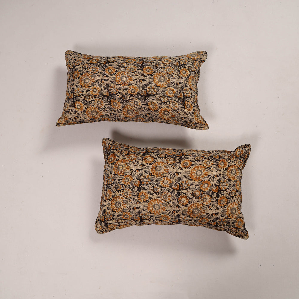 Multicolor - Set of 2 Handcrafted Cotton Pillow Covers 38