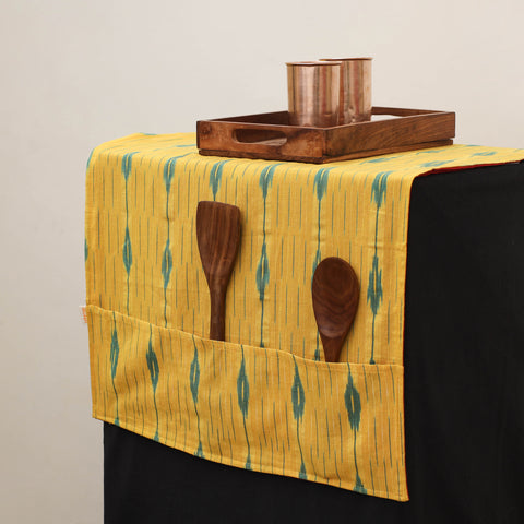 Handmade Fridge Top Cover with Multiple Pockets 30