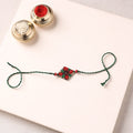 Pattachitra Handpainted Wooden Rakhi  71