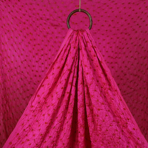 Modal Silk Kutch Bandhani Tie-Dye Fabric 10