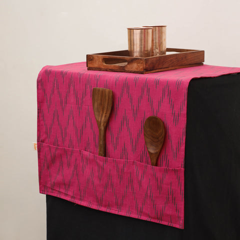 Handmade Fridge Top Cover with Multiple Pockets 31