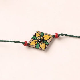 Pattachitra Handpainted Wooden Rakhi  72