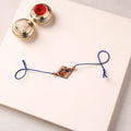 Pattachitra Handpainted Wooden Rakhi  73