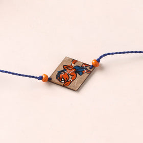 Pattachitra Handpainted Wooden Rakhi  73