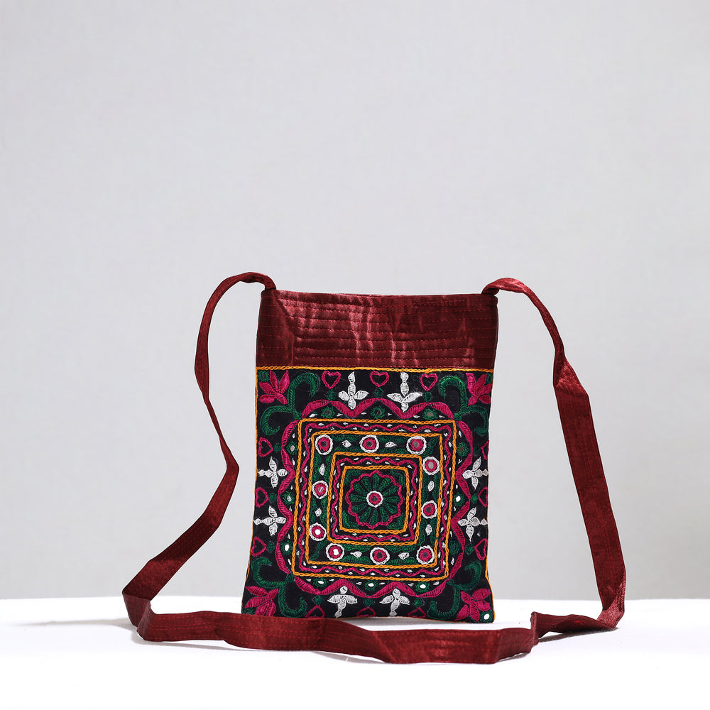 Embroidery Sling Bag