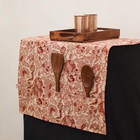 Handmade Fridge Top Cover with Multiple Pockets 01