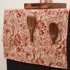 Handmade Fridge Top Cover with Multiple Pockets 01