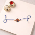 Pattachitra Handpainted Wooden Rakhi  75