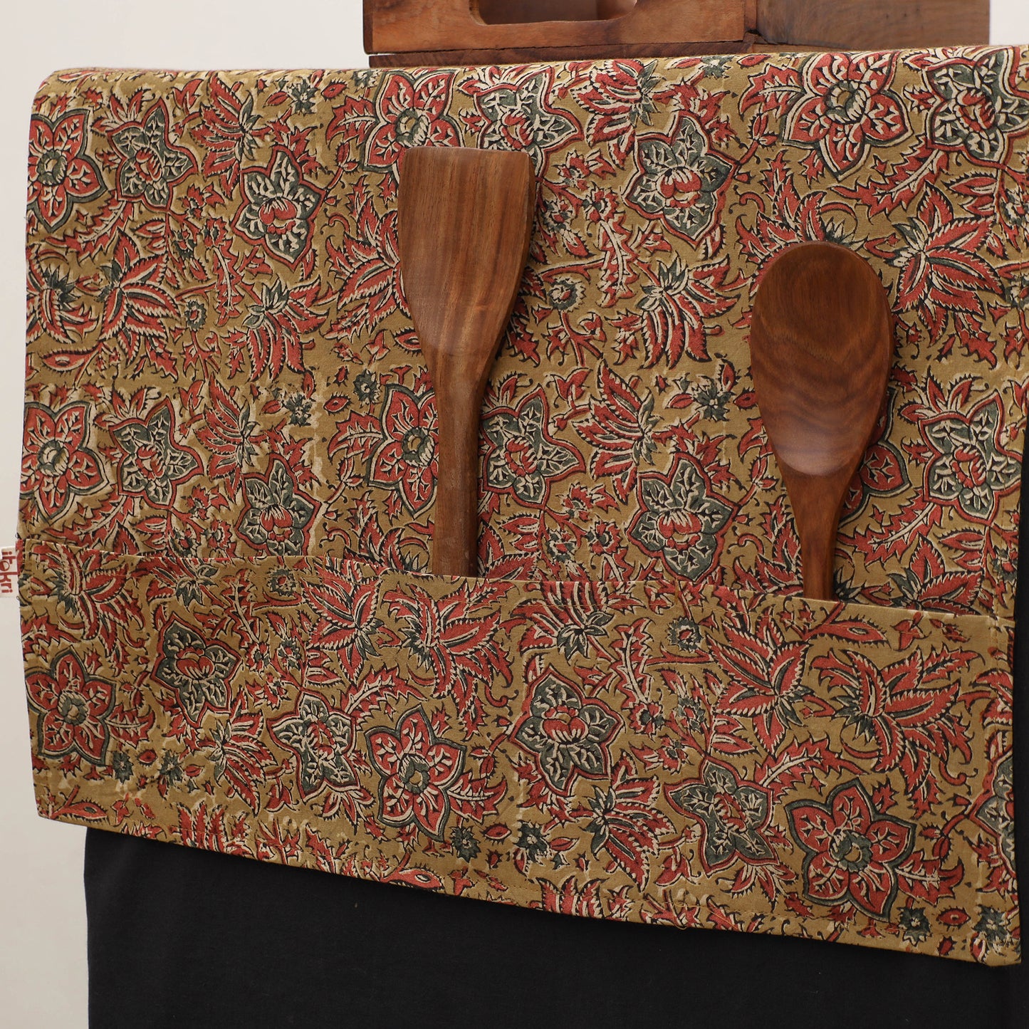 Handmade Fridge Top Cover with Multiple Pockets 02