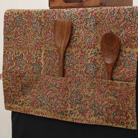 Handmade Fridge Top Cover with Multiple Pockets 02