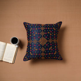 Kutch Hand Embroidery Cushion Cover (16 x 16 in) 16