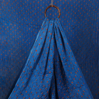 Modal Silk Kutch Bandhani Tie-Dye Fabric 07