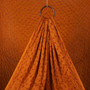 Modal Silk Kutch Bandhani Tie-Dye Fabric 09