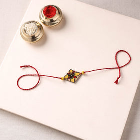 Pattachitra Handpainted Wooden Rakhi  77