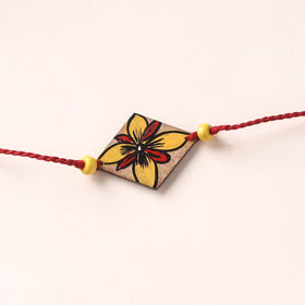 Pattachitra Handpainted Wooden Rakhi  77