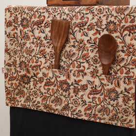 Handmade Fridge Top Cover with Multiple Pockets 04