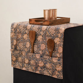 Handmade Fridge Top Cover with Multiple Pockets 05